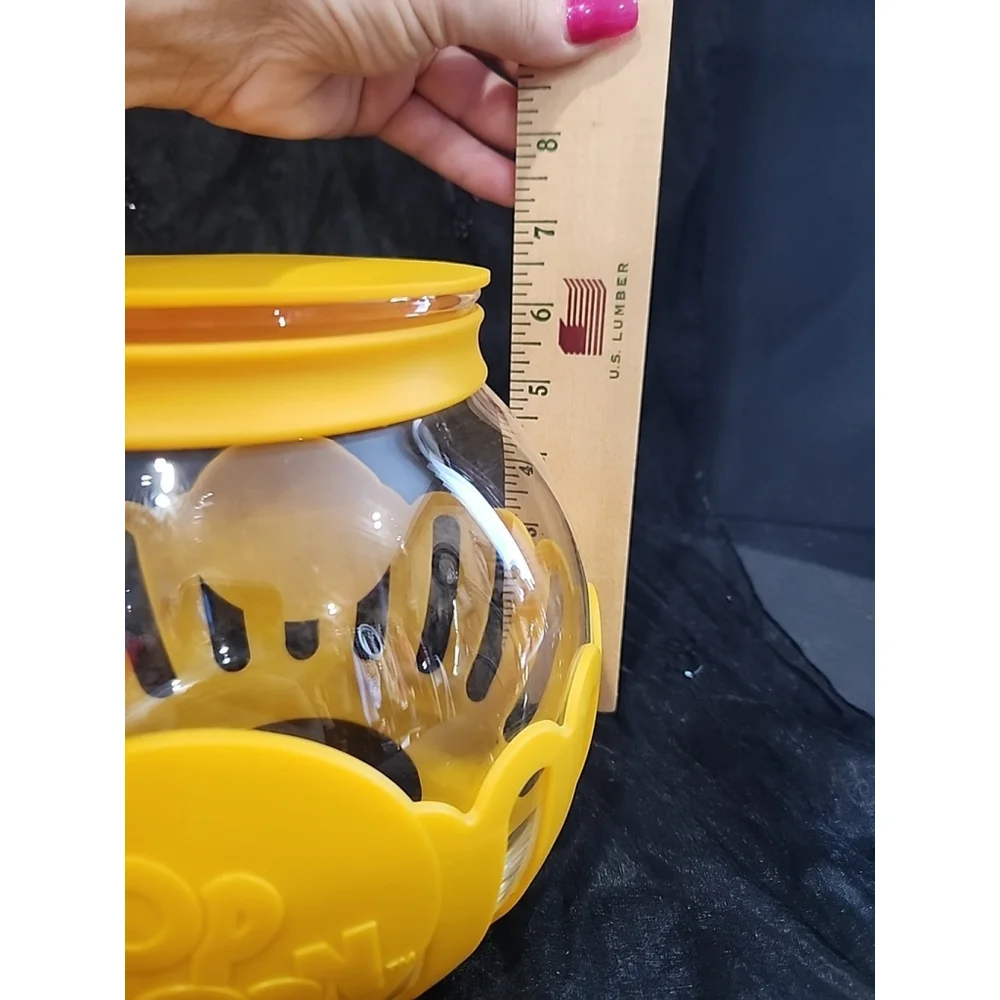 Ecolution Micro-Pop Microwave Popcorn Popper - 1 1/2 Qt - 1.5 Quart - Yellow NWT
